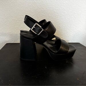 Urban Outfitters Black Platform Heels